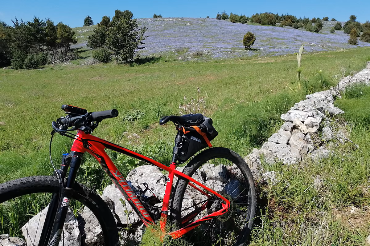 Image expérience en vélo